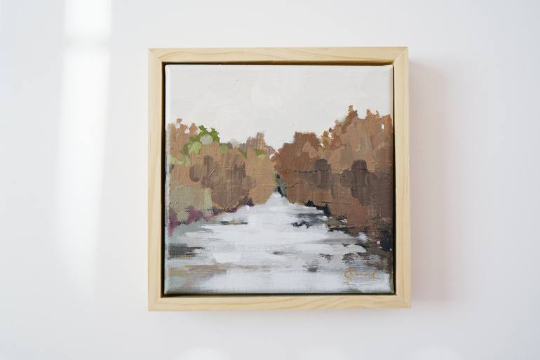 Original Impressionism Landscape Painting by SHINA CHOI