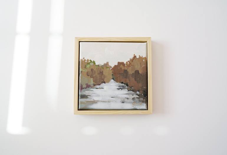 Original Impressionism Landscape Painting by SHINA CHOI
