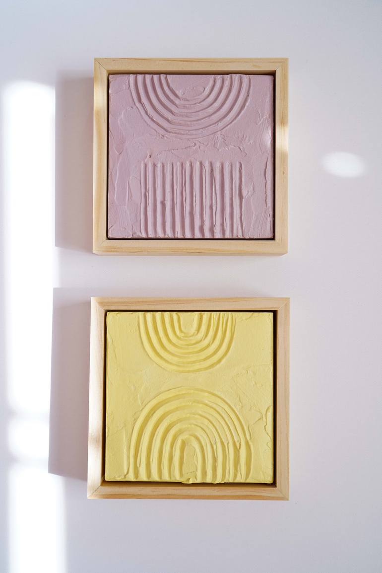 Original Minimalism Abstract Painting by Shina Choi