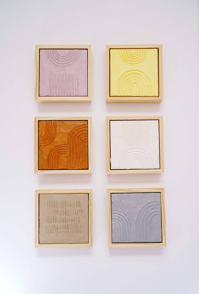Original Minimalism Abstract Painting by Shina Choi