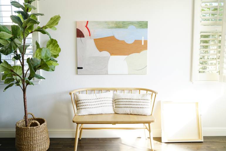 Original Modernism Abstract Painting by Shina Choi