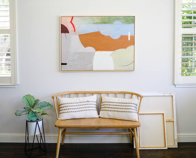 Original Modernism Abstract Painting by Shina Choi