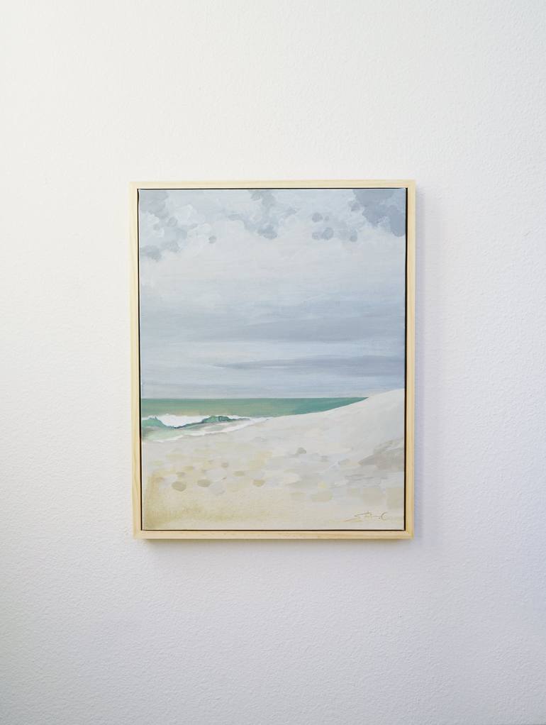 Original Beach Painting by SHINA CHOI