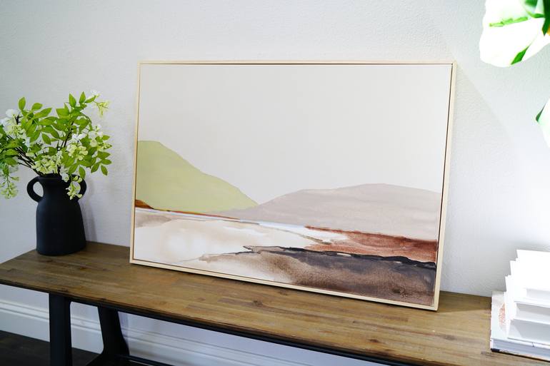 Original Abstract Landscape Painting by SHINA CHOI