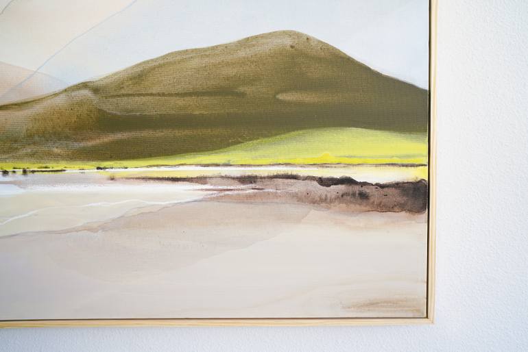 Original Abstract Landscape Painting by Shina Choi
