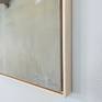 Beautiful bright natural tone Maple Wood frame.