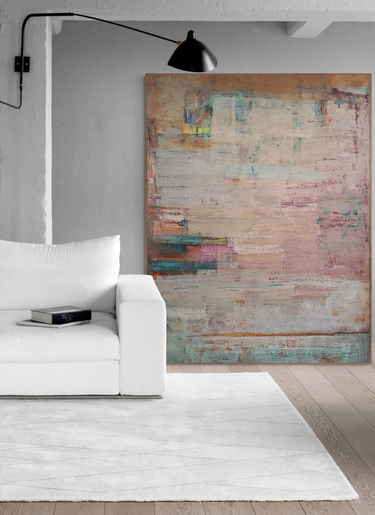 Original Contemporary Abstract Painting by Mile Puli