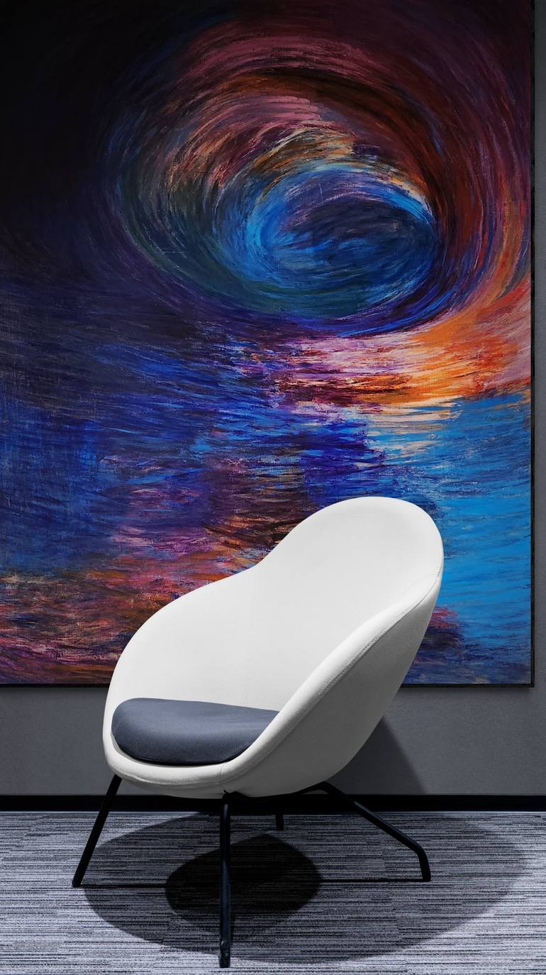 Original Contemporary Abstract Painting by Mile Puli