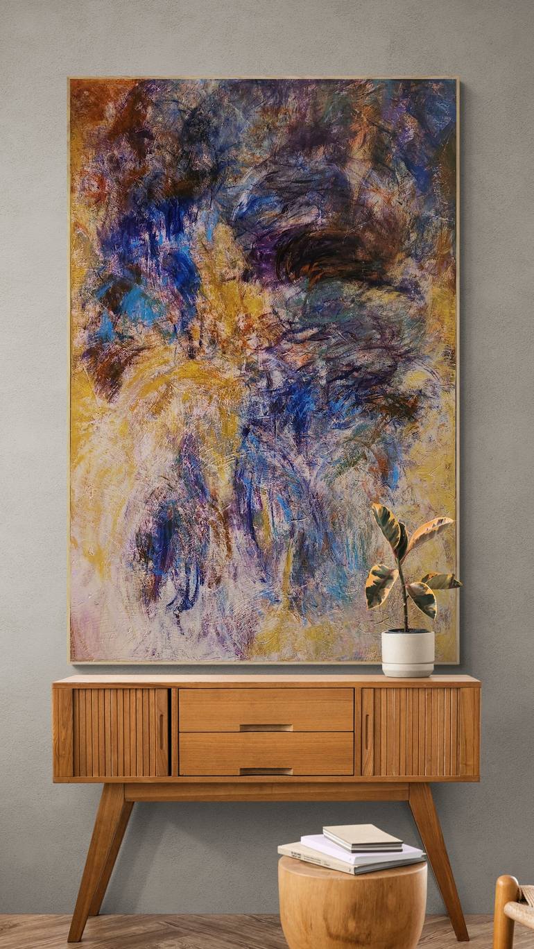 Original Contemporary Abstract Painting by Mile Puli