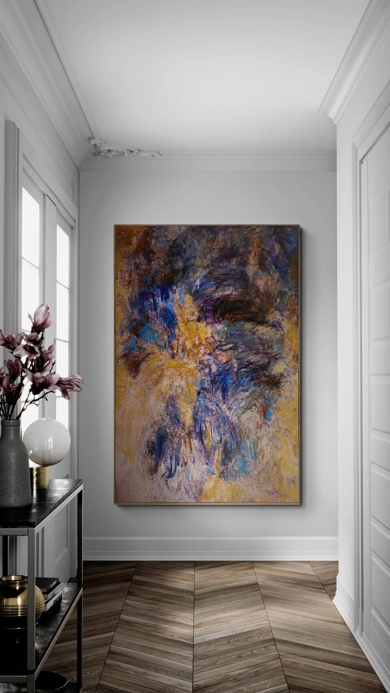 Original Contemporary Abstract Painting by Mile Puli