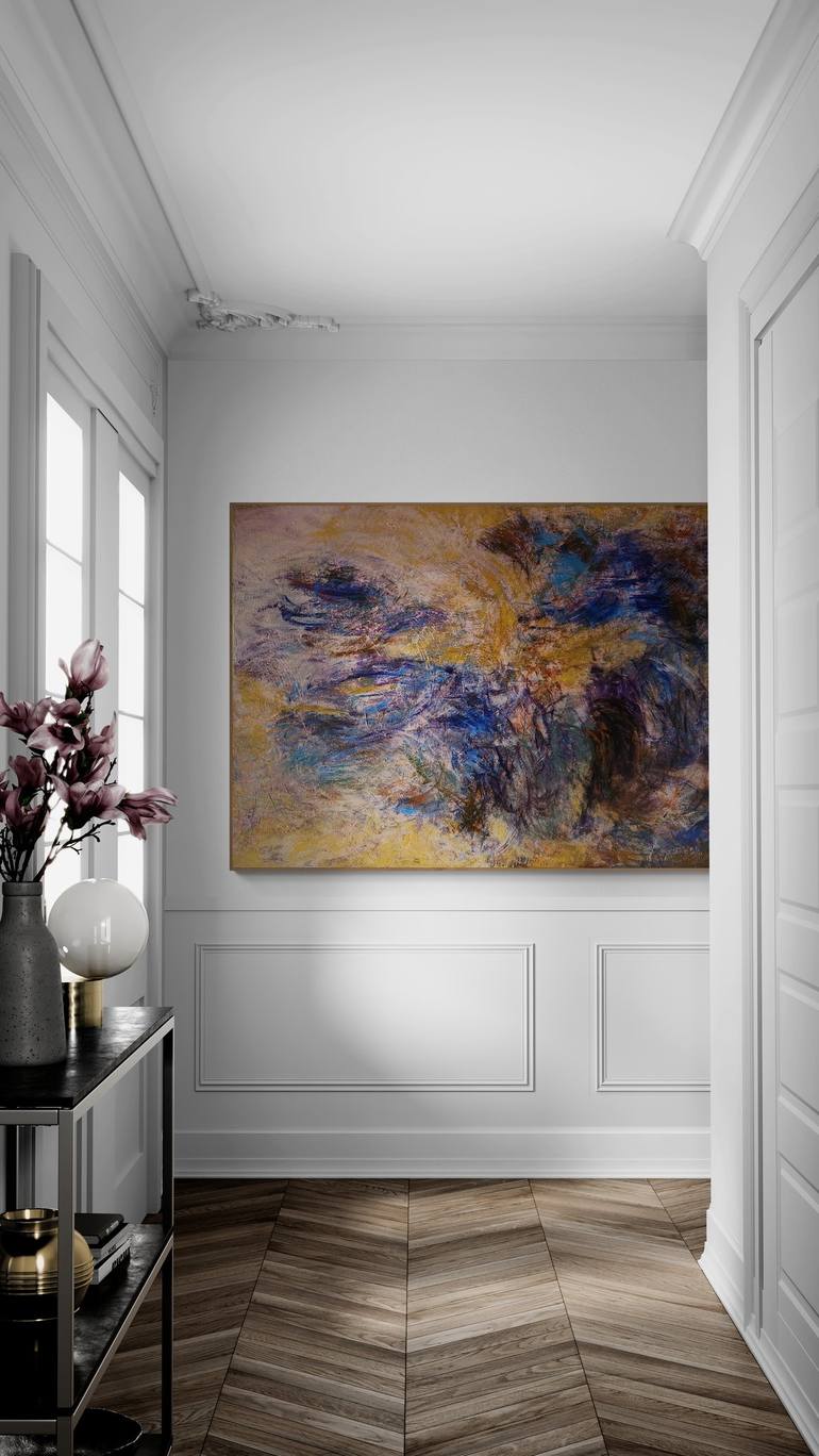 Original Contemporary Abstract Painting by Mile Puli