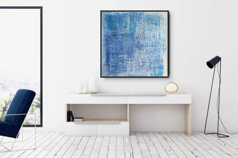 Original Conceptual Abstract Painting by Mile Puli