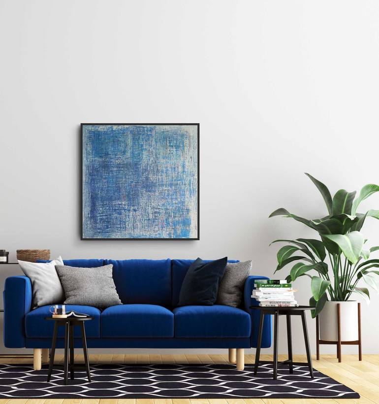 Original Conceptual Abstract Painting by Mile Puli