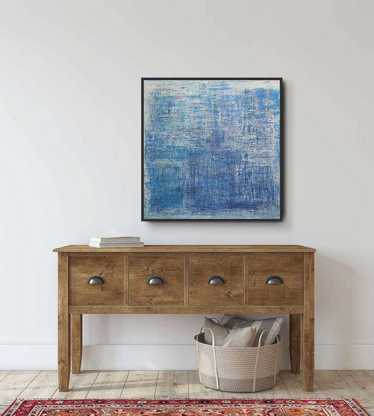 Original Conceptual Abstract Painting by Mile Puli