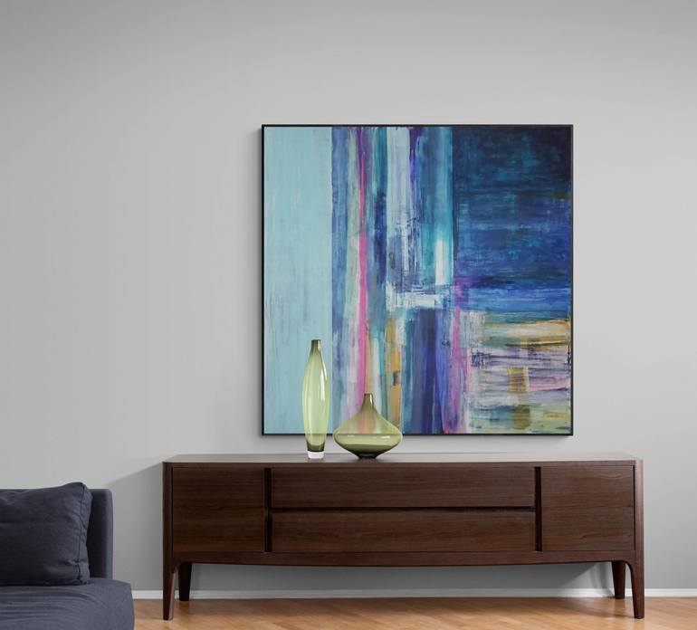 Original Abstract Painting by Mile Puli