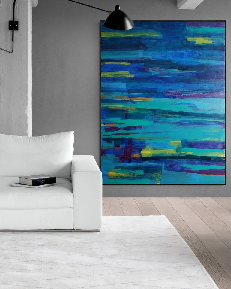 Original Abstract Painting by Mile Puli