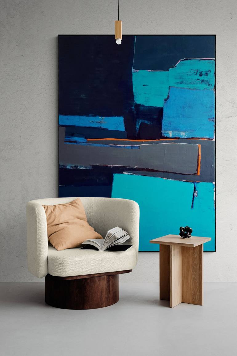 Original Contemporary Abstract Painting by Mile Puli