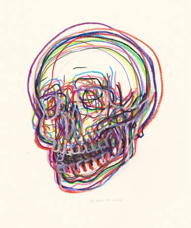 Print of Conceptual Mortality Drawings by Hans Juergen Diez
