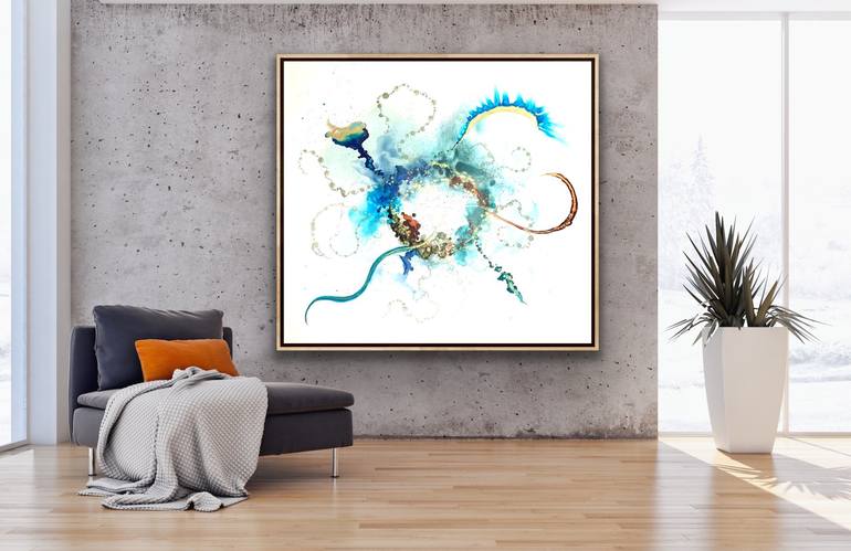 Original Abstract Painting by Melanie Smolenaars