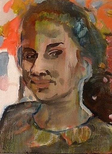 Original Expressionism Portrait Paintings by Irene Van Den Bos