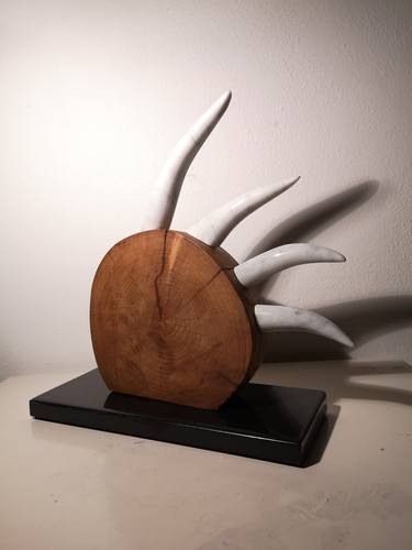 Original Abstract Sculpture by Stefan Siroky