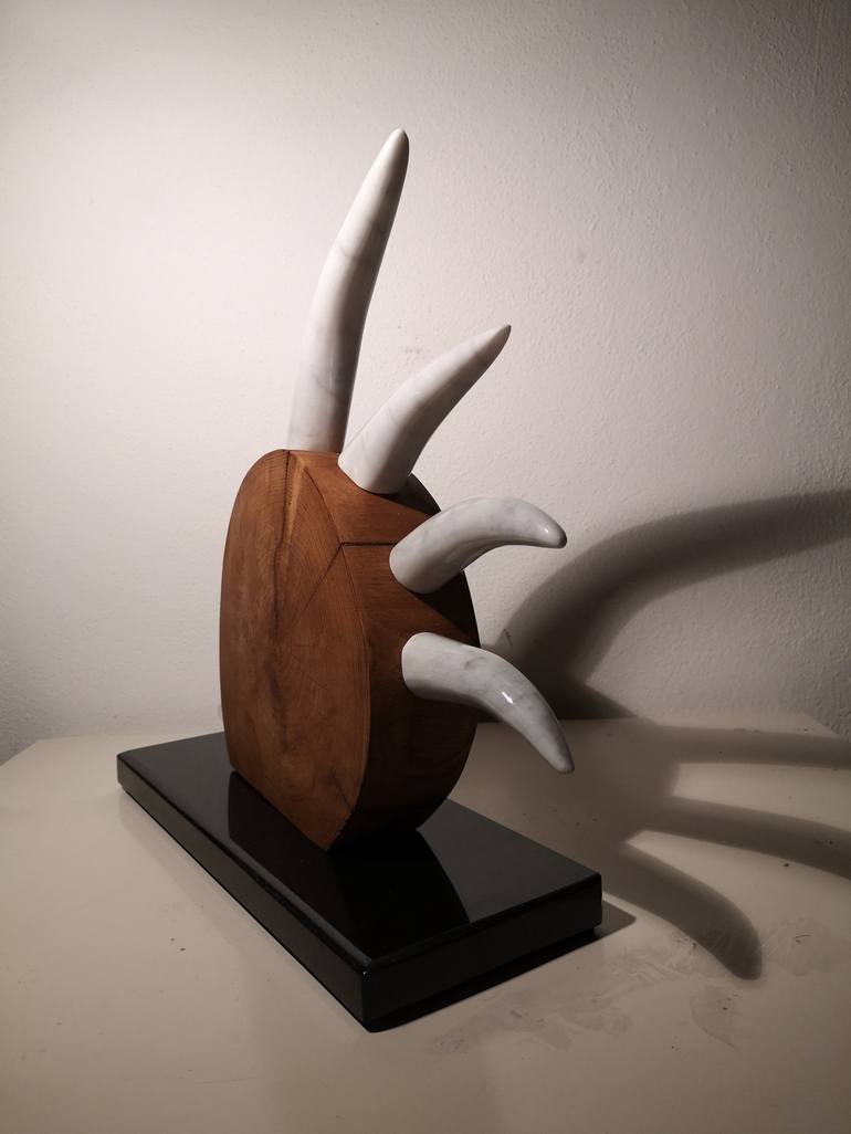 Original Modern Abstract Sculpture by Stefan Siroky