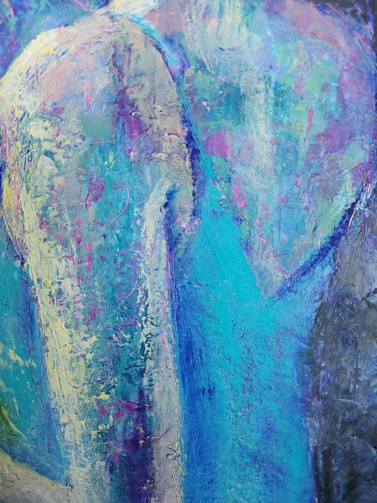 Original Women Painting by Corinne Middlemiss