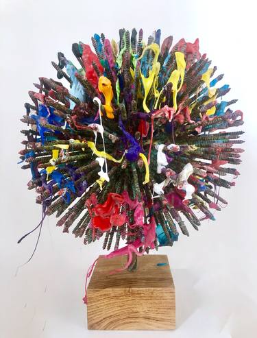 Original Abstract Expressionism Abstract Sculpture by Dee Stanford