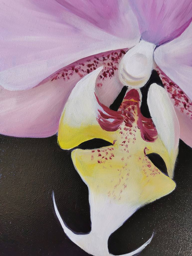 Original Figurative Floral Painting by Yin Lee