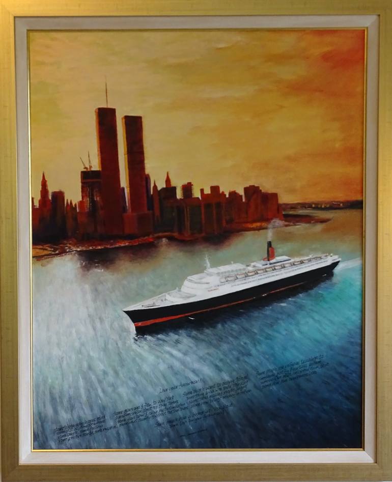 Original Other Boat Painting by Noel Tweedie