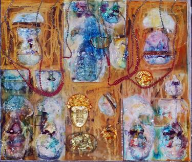 Print of Expressionism People Collage by Jose Luis Seligson