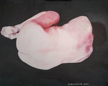 Print of Nude Paintings by Gloria Bonafonte