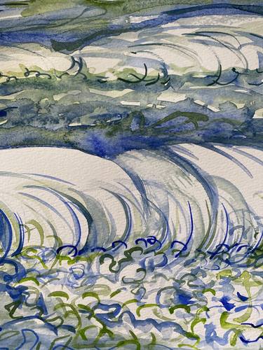 Original Impressionism Seascape Paintings by Kristi Cavett Jones