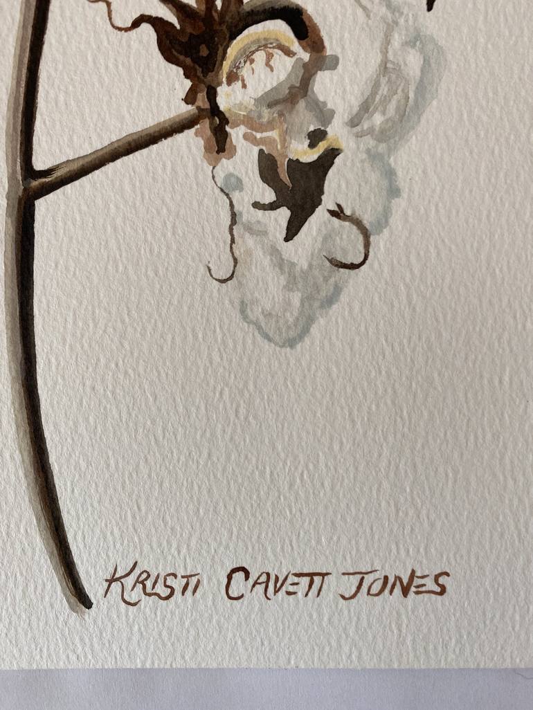 Original Botanic Painting by Kristi Cavett Jones