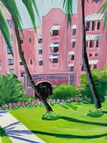 Original Impressionism Architecture Paintings by Kristi Cavett Jones