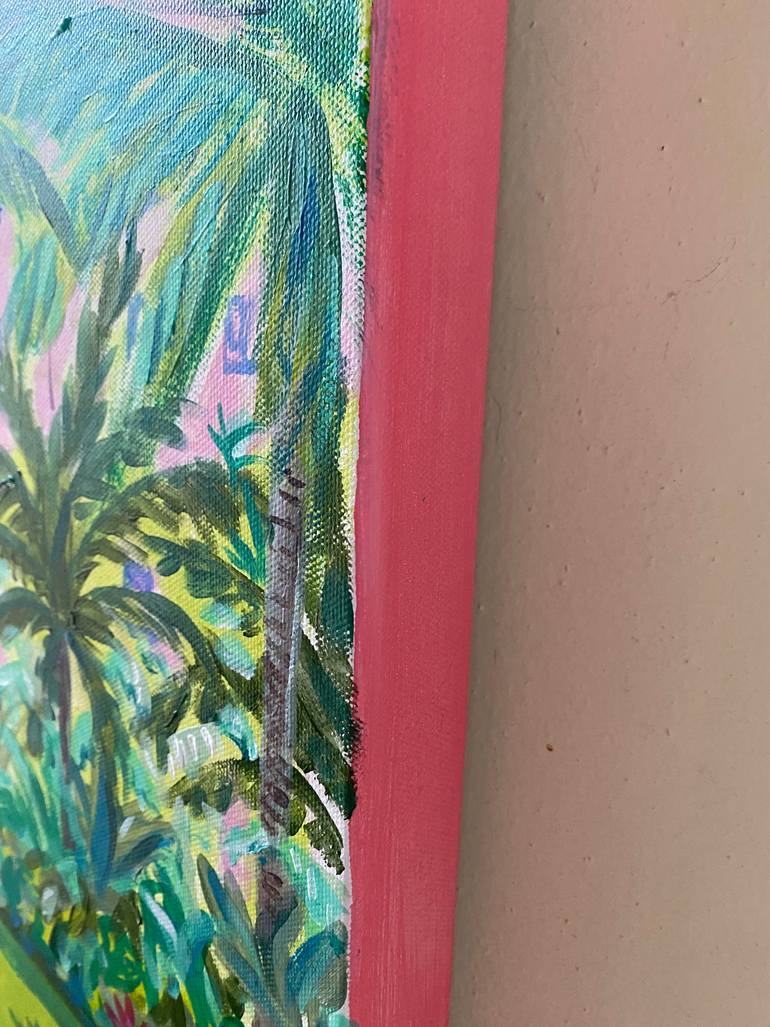 Original Impressionism Architecture Painting by Kristi Cavett Jones