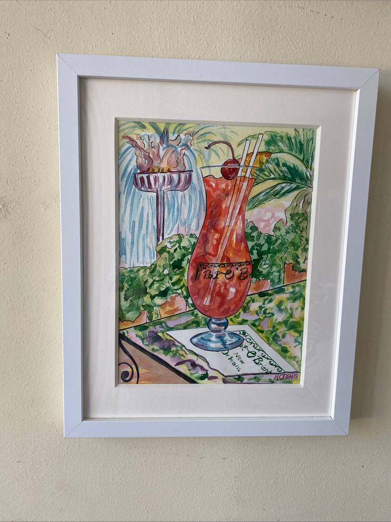Original Illustration Food & Drink Painting by Kristi Cavett Jones