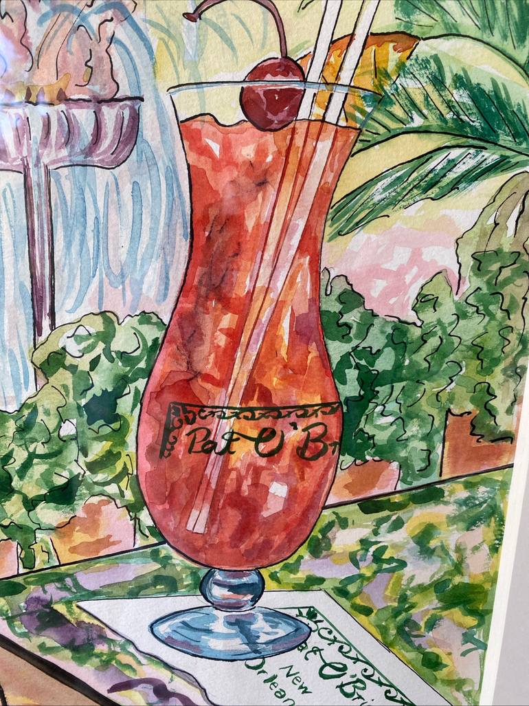 Original Illustration Food & Drink Painting by Kristi Cavett Jones
