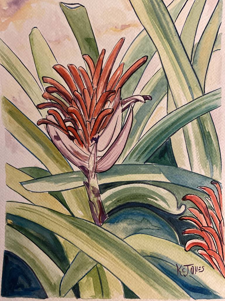 Original Realism Floral Paintings by Kristi Cavett Jones