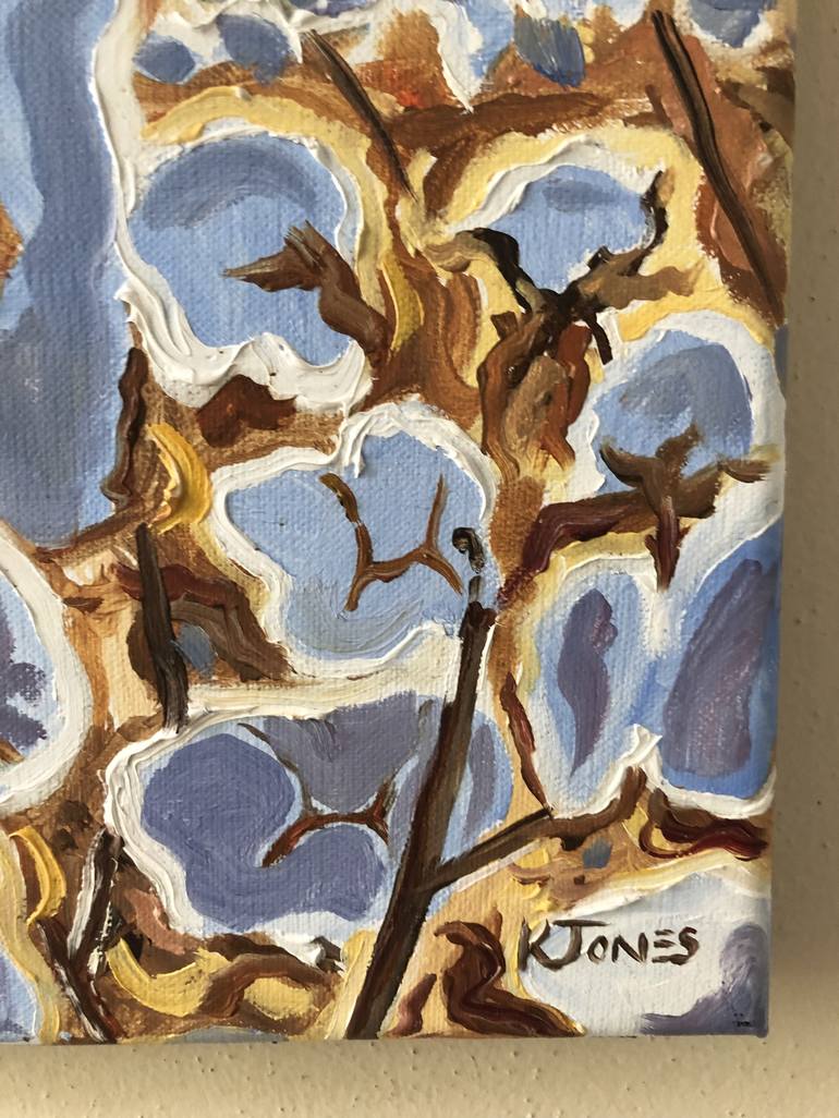 Original Impressionism Landscape Painting by Kristi Cavett Jones