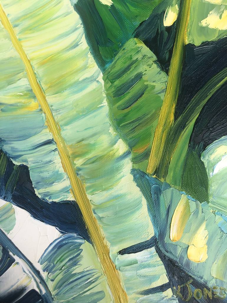 Original Impressionism Botanic Painting by Kristi Cavett Jones