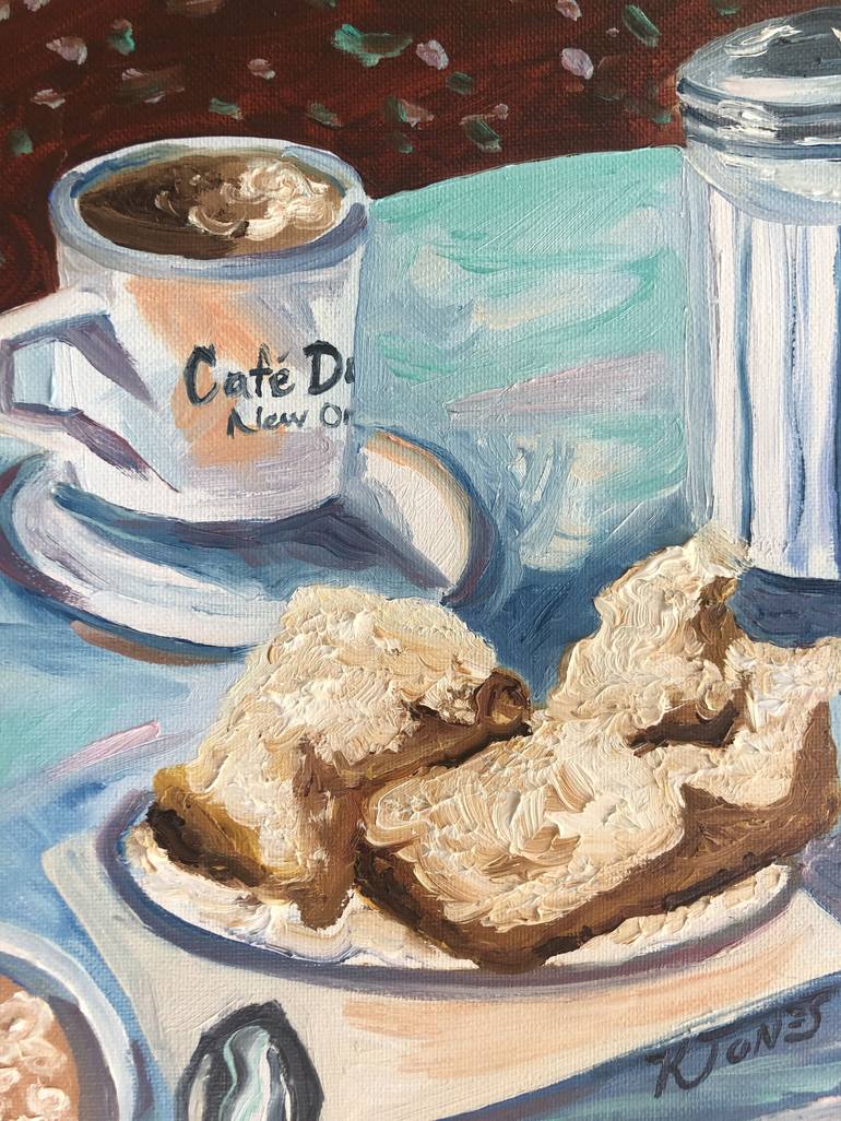 Original Impressionism Food Painting by Kristi Cavett Jones