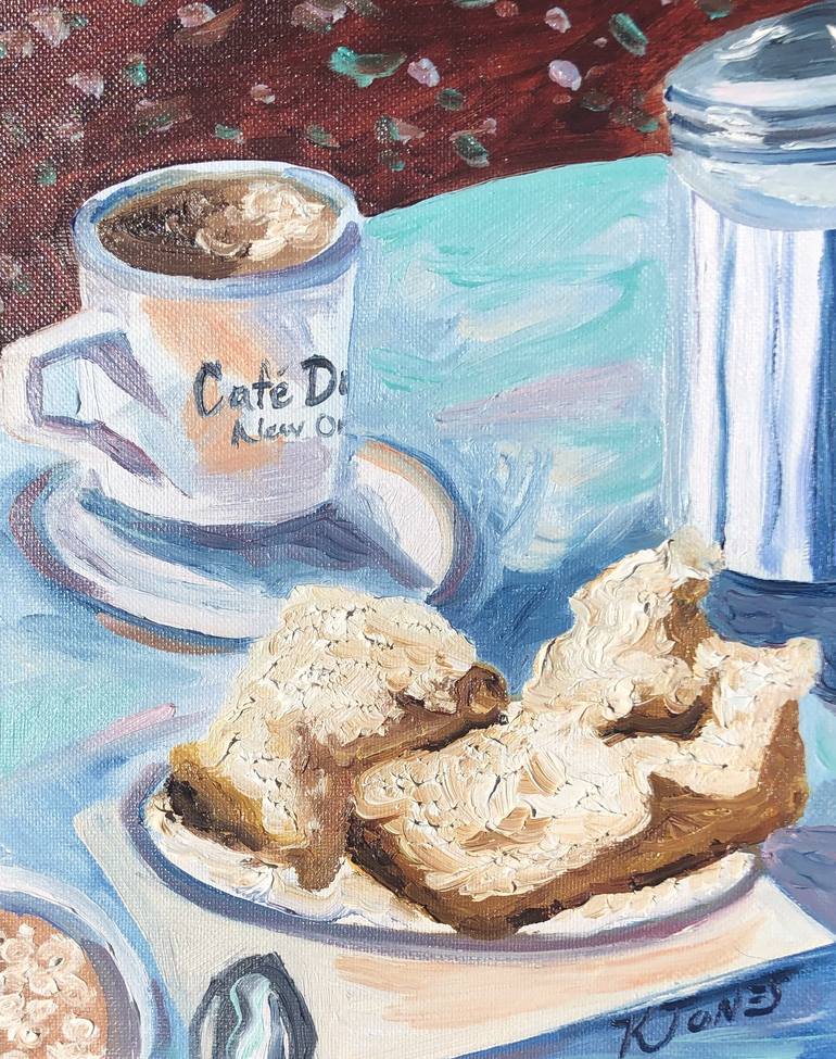 Original Impressionism Food Painting by Kristi Cavett Jones