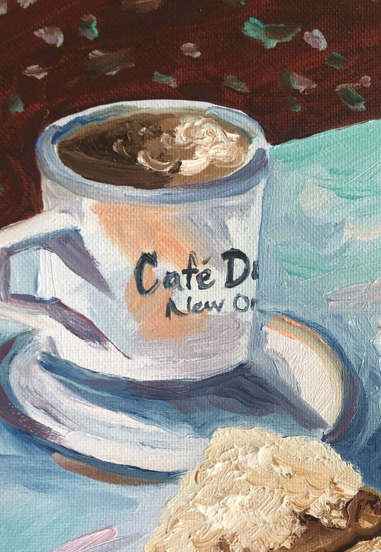 Original Impressionism Food Painting by Kristi Cavett Jones