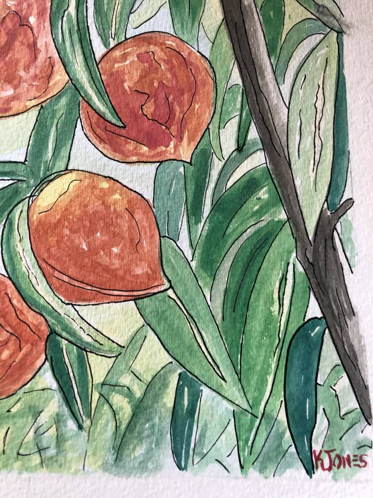 Original Botanic Painting by Kristi Cavett Jones