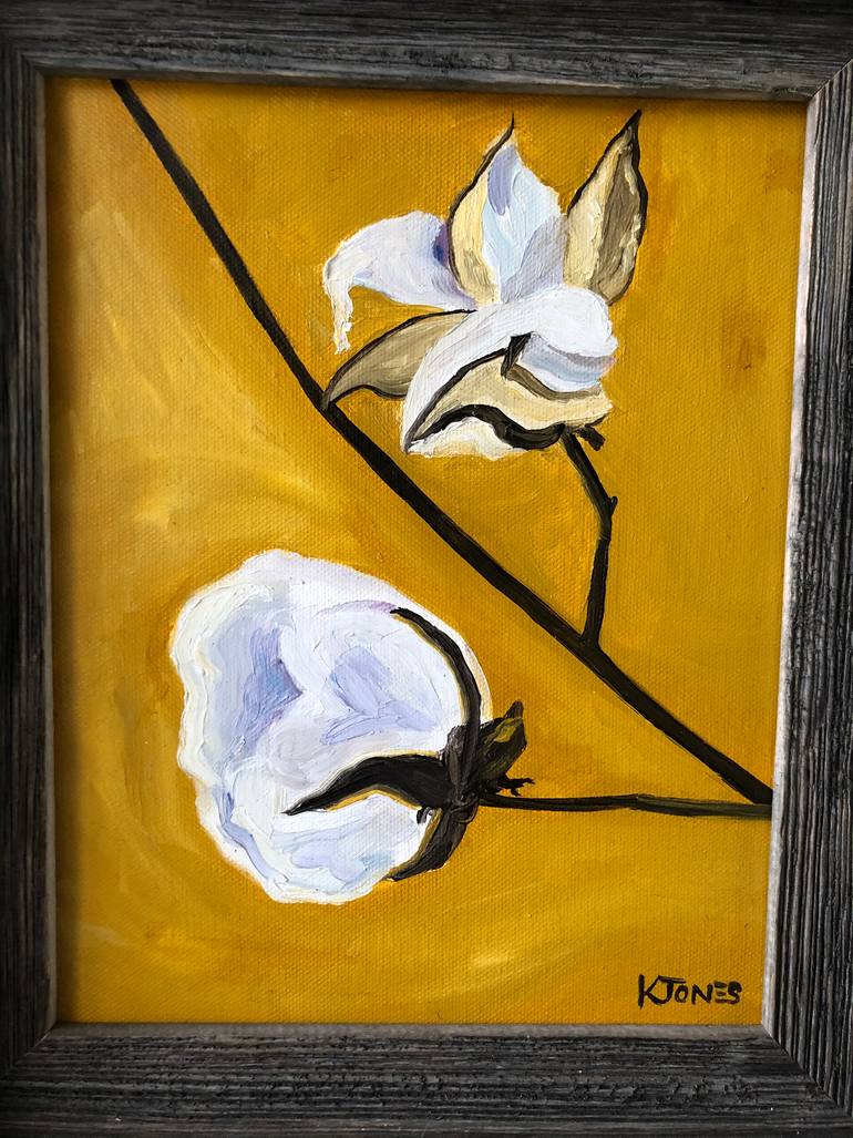 Original Realism Botanic Painting by Kristi Cavett Jones