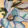 A brand new drawing to start the 2020 year!
This one is completed in oil pastels which are rubbed with a stiff brush and a brush end. I love the effect of the natural paper for the background.
This original art is signed, comes with a certificate of authenticity signed by me, and an artist statement and biography.
