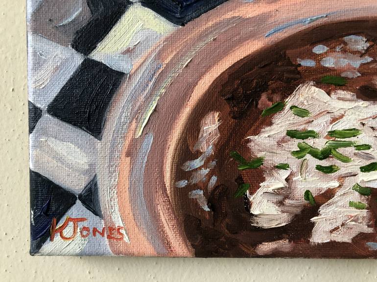 Original Realism Food & Drink Painting by Kristi Cavett Jones