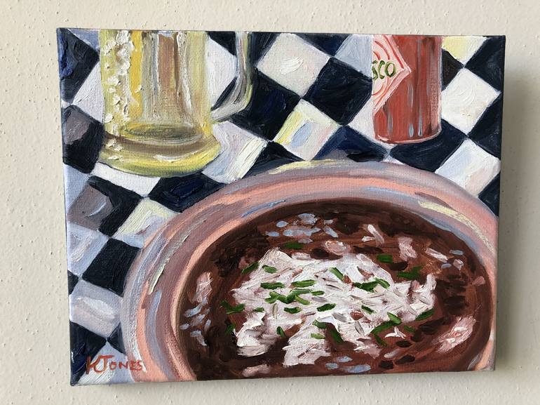 Original Realism Food & Drink Painting by Kristi Cavett Jones