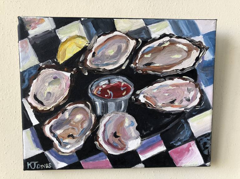 Original Food Painting by Kristi Cavett Jones